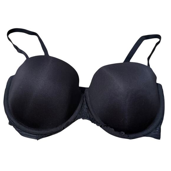 maidenform can be converted to strapless black bra size 36 DD - Picture 1 of 5
